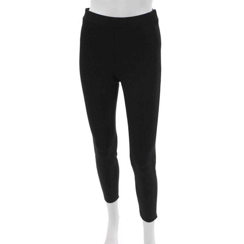 Theory Womens Ankle Leggings Black Polyamide Blend Solid Size S